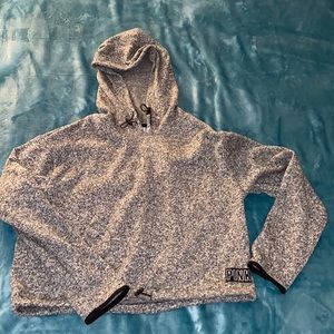 🚨Gray PINK hoodie never worn just no tags🚨